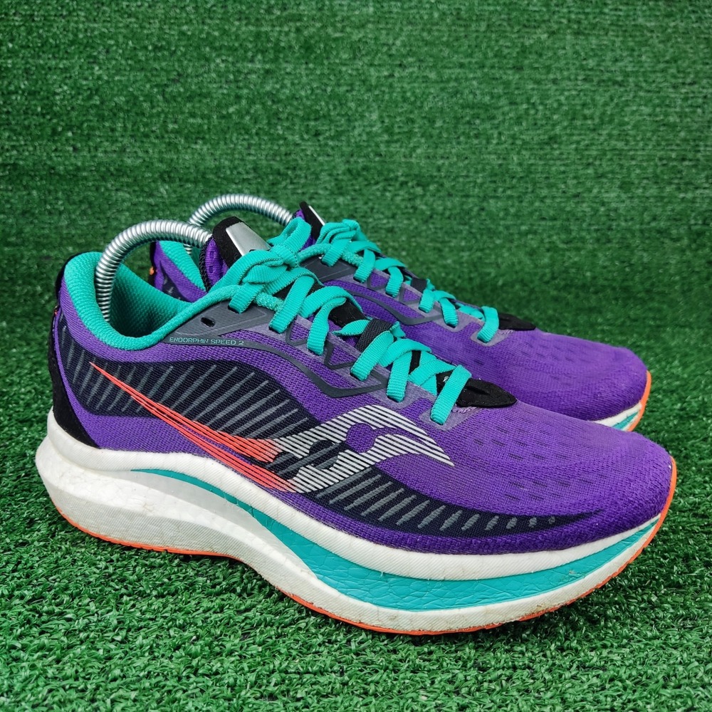 Saucony Running Shoes Womens 9 Purple Endorphin Speed 2 S10688-20 Sneaker